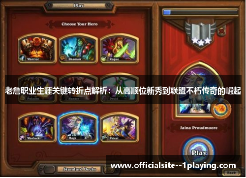 老詹职业生涯关键转折点解析：从高顺位新秀到联盟不朽传奇的崛起